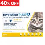 40% Off Revolution Plus For Kittens And Small Cats 2.8-5.5lbs (Yellow) 3 Pack