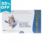 55% Off Revolution Cats 5 -15lbs (Blue) 12 Doses