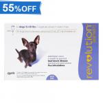 55% Off Revolution For Very Small Dogs 5.1-10 Lbs (Purple) 12 Doses