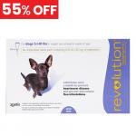 55% Off Revolution For Very Small Dogs 5.1-10 Lbs (Purple) 12 Doses