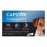 Capstar Blue For Small Dogs 2 - 25 Lbs 6 Tablets