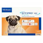 Effipro Duo Spot-On For Small Dogs Up To 22 Lbs (Orange) 8 Pack