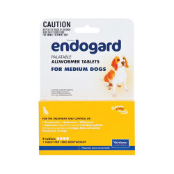 Endogard For Medium Dogs 10kg (Yellow) - 22lbs 1 Tablet