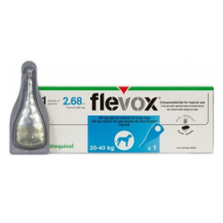 Flevox Spot-On For Large Dogs 45 To 88 Lbs.Â (Blue) 3 Pack