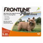 Frontline Plus For Small Dogs Upto 22lbs (Orange) 12 Doses