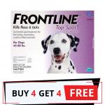 Frontline Top Spot Large Dogs 45-88lbs (Purple) 4 Doses + 4 Free