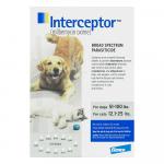 Interceptor For Large Dogs 51-100 Lbs (White) 12 Chews