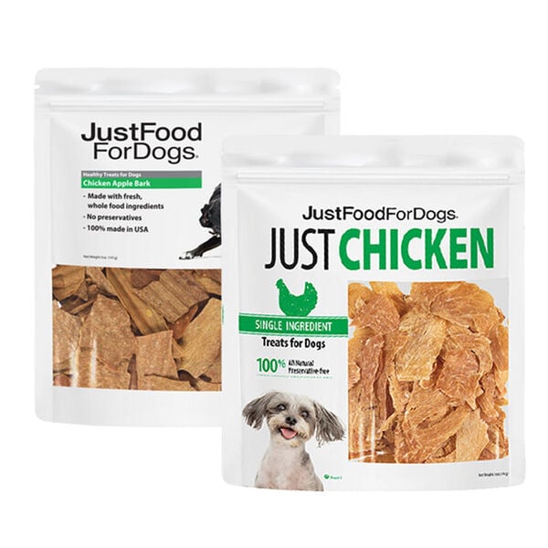 JustFoodForDogs Chicken Treats Bundle