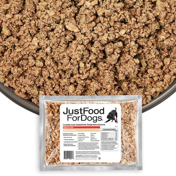 JustFoodForDogs Critical Care Support 18 oz (7 Pack) Small Box