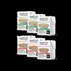 JustFoodForDogs Pantry Fresh - Variety Pack - Beef & Chicken (4 Pack)