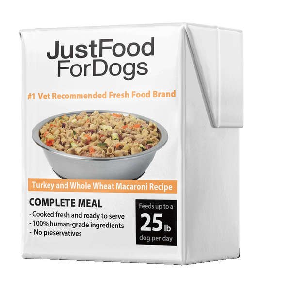 JustFoodForDogs Pantry Fresh Dog Food Variety Pack - Beef, Chicken, Turkey 6-pack