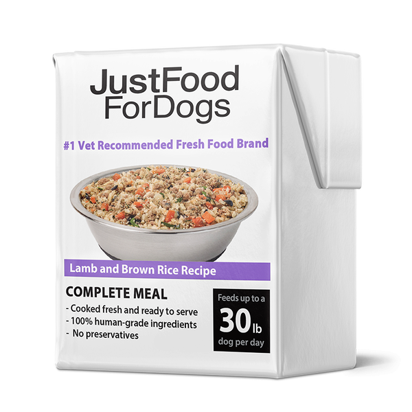 JustFoodForDogs Pantry Fresh Lamb & Brown Rice Dog Food - 12.5 oz (Case of 12)