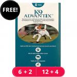 K9 Advantix Medium Dogs 11-20 Lbs (Aqua) 4 Doses