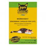 Lopis Basics Worm Away Deworming Capsules For Cats 12 Capsules