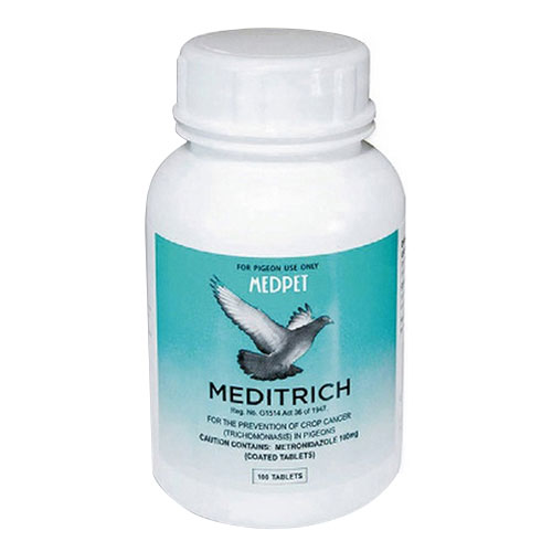 Meditrich For Pigeons 100 Tablets