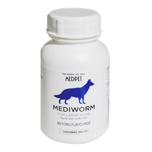 Mediworm For Dogs 22-88 Lbs 2 Tablets