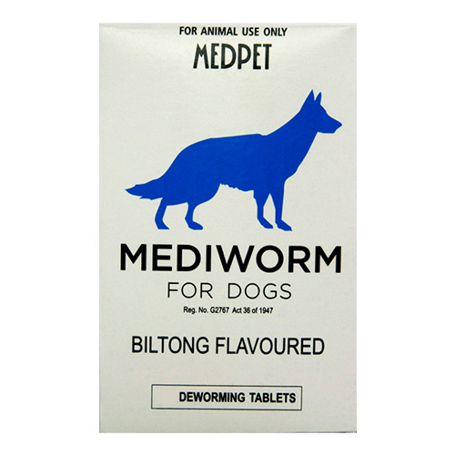 Mediworm For Small Dogs 10-22 Lbs 2 Tablets