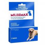 Milbemax Allwormer For Large Dogs 5 To 25 Kg - 11 To 55lbs 2 Tablets