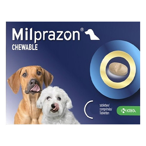 Milprazon For Small Dogs/Puppies Upto 11lbs 8 Chews