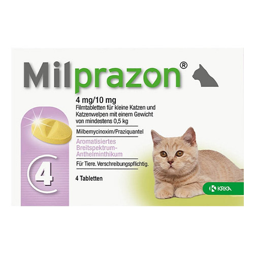 Milprazon Worming Chewable For Kittens Upto 4.4lbs 8 Chews