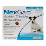 Nexgard For Medium Dogs 10.1-24 Lbs (Blue) 28mg 12 Chews