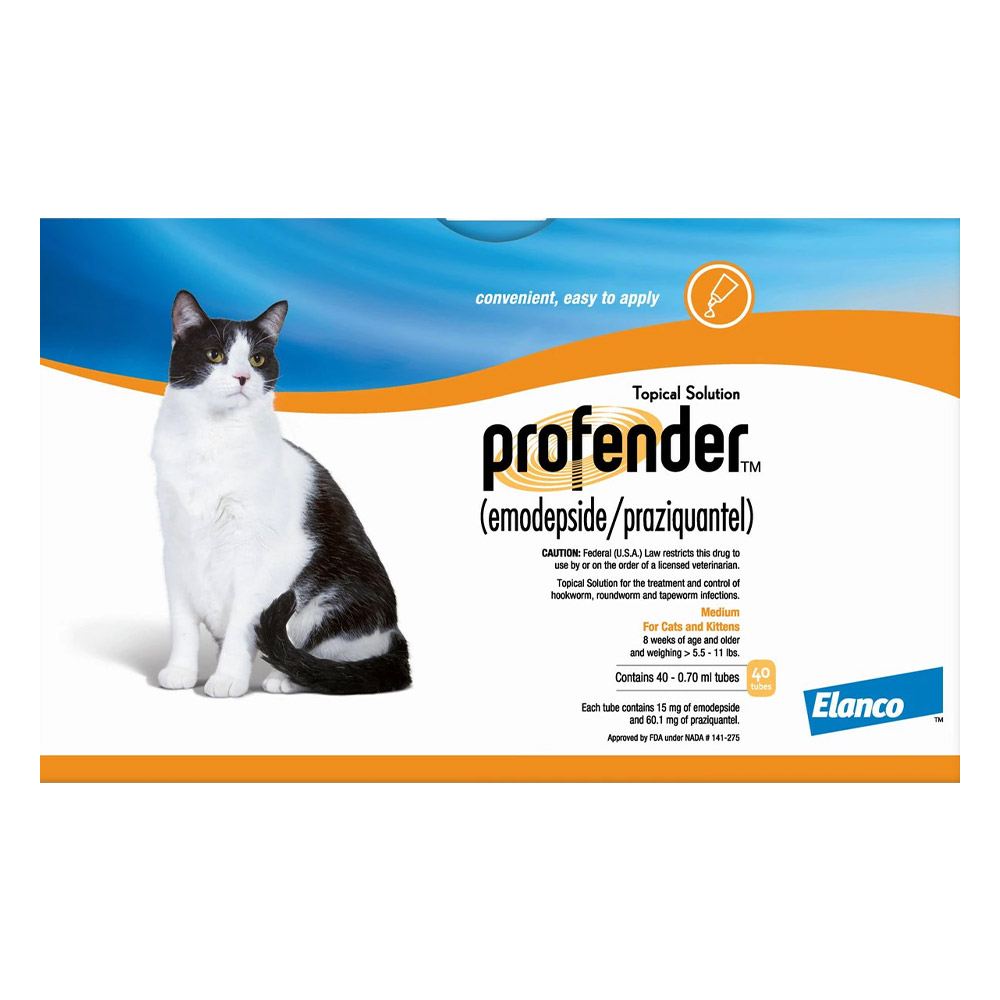 Profender Medium Cats (0.70 Ml) 5.5-11 Lbs 1 Dose