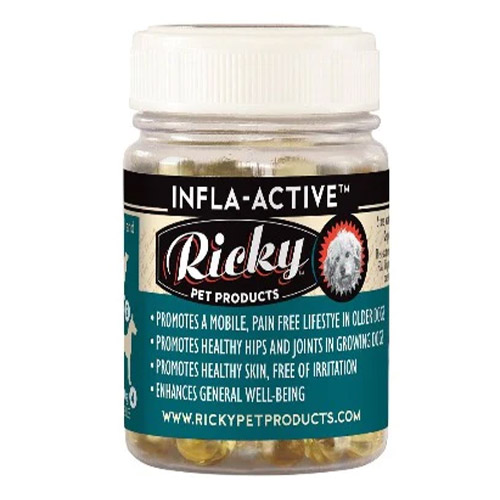 Ricky Infla-Active For Dogs 60 Capsules