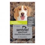 Sentinel Spectrum Green For Dogs 8.1-25 Lbs 12 Chews