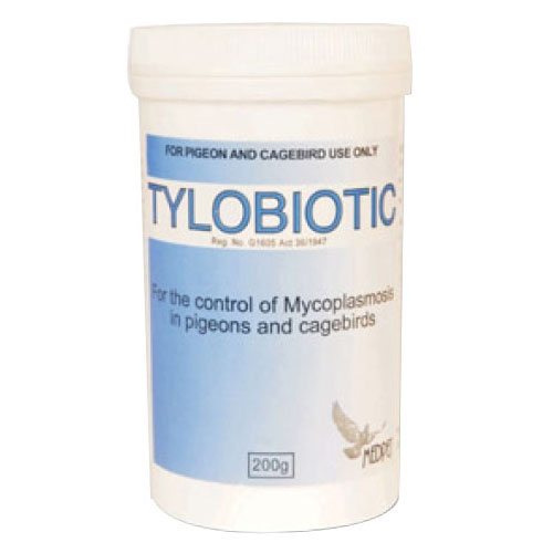 Tylobiotic For Pigeons & Caged Birds 200 Gm