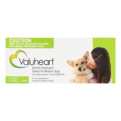 Valuheart For Medium Dogs 23 - 44 Lbs (Green) 6 Pack