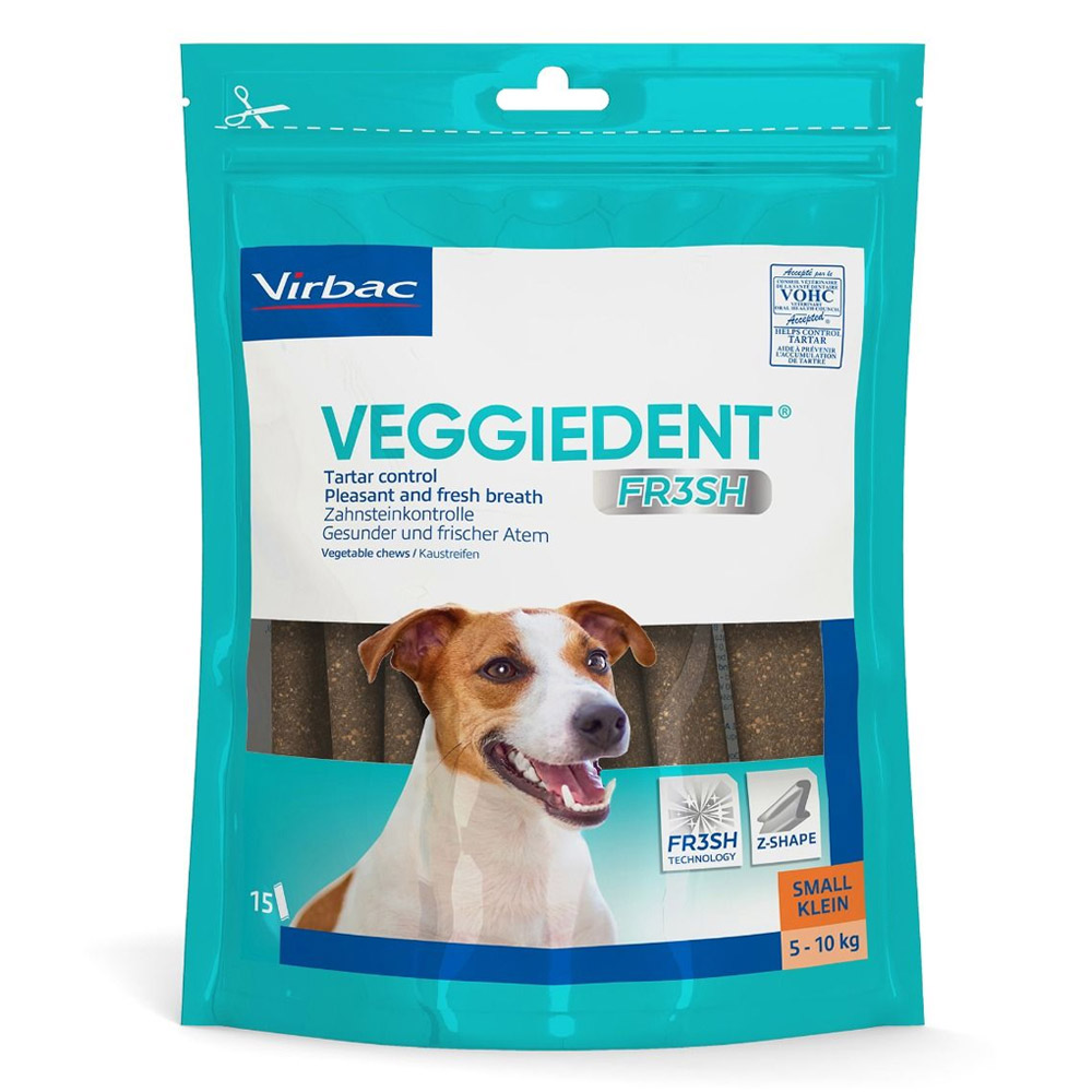 Veggiedent Dental Chews For Small Dogs 15 Chews