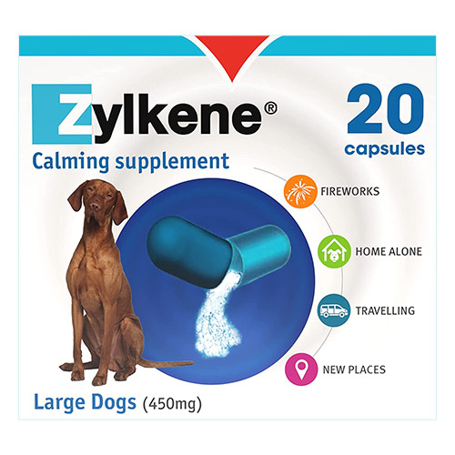 Zylkene Calming Supplement For Large Dogs 450mg 20 Capsule